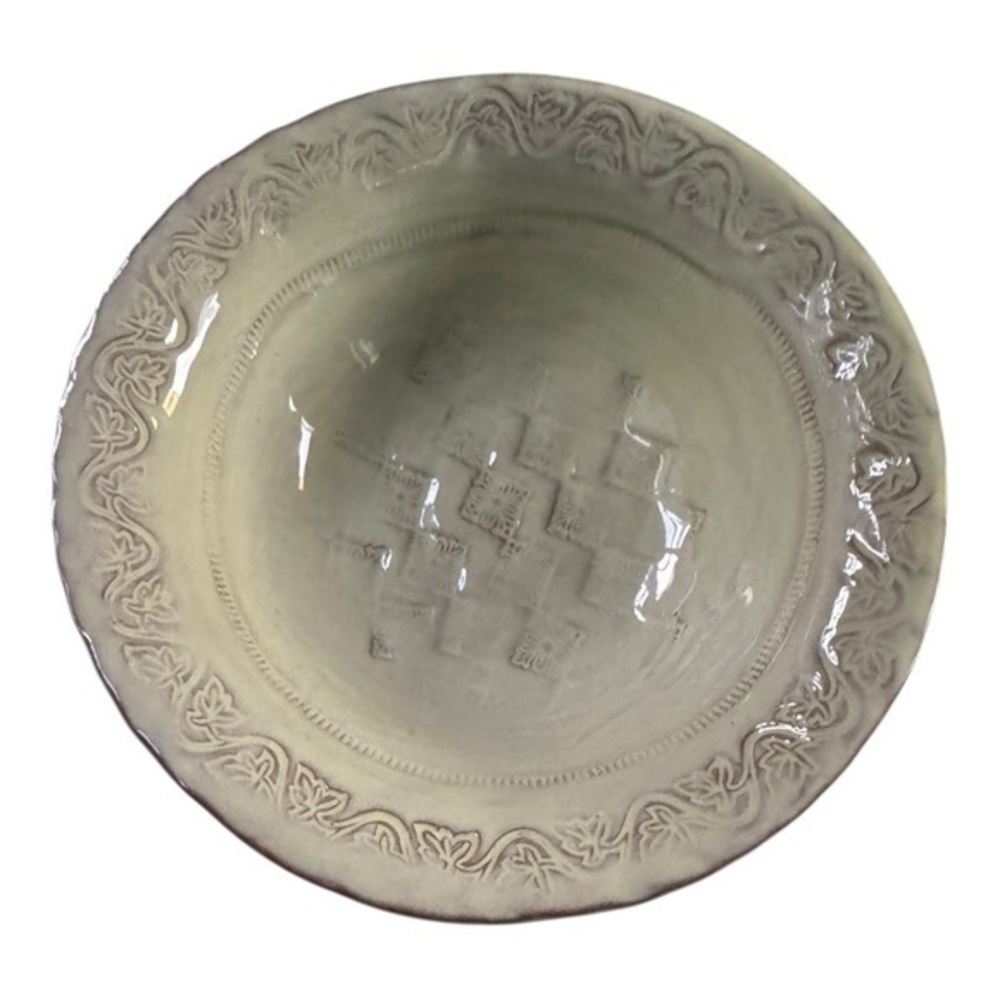VINTAGE VIETRI BELLEZZA Celadon 7.5” Bowl Discontinued NWT